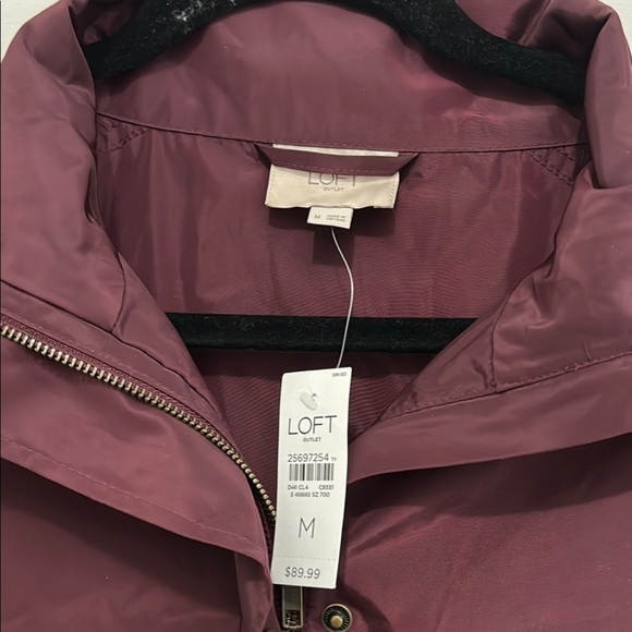 Loft Burgundy Jacket - Picture 2 of 3